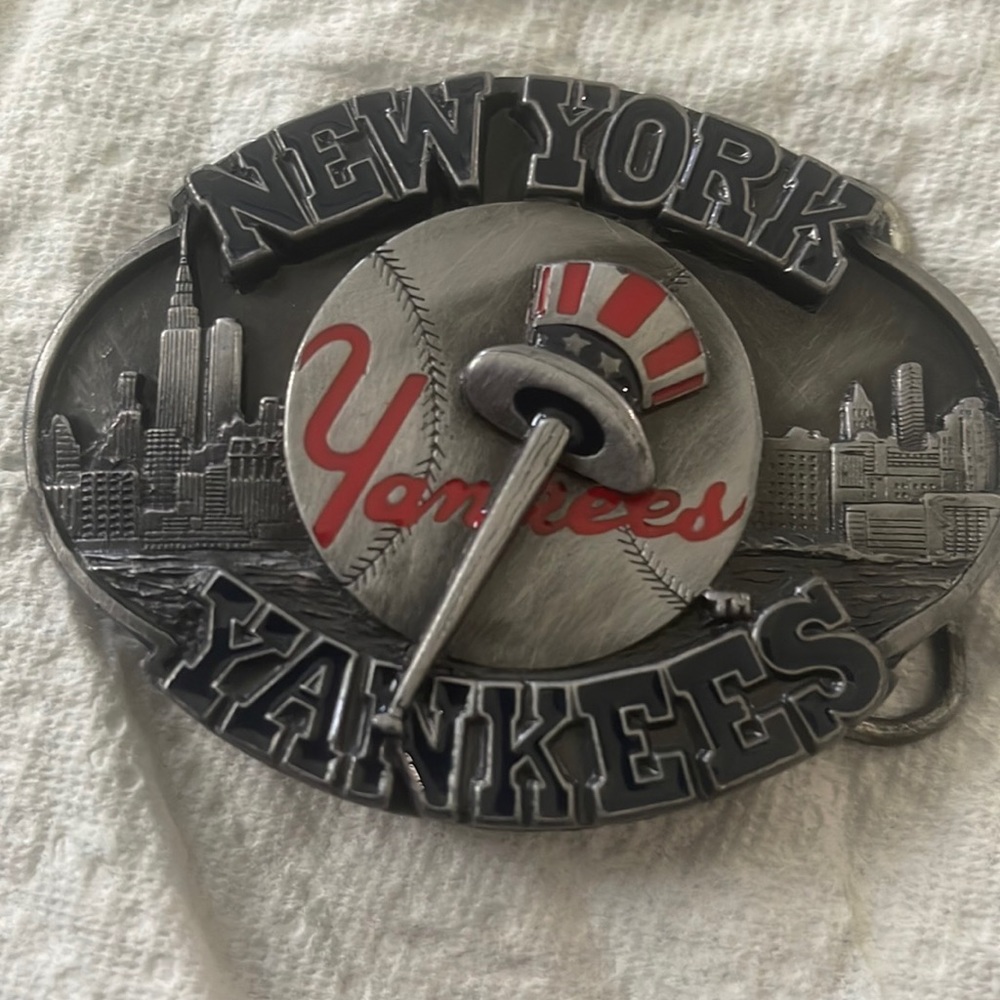 New York Yankees Belt Buckle